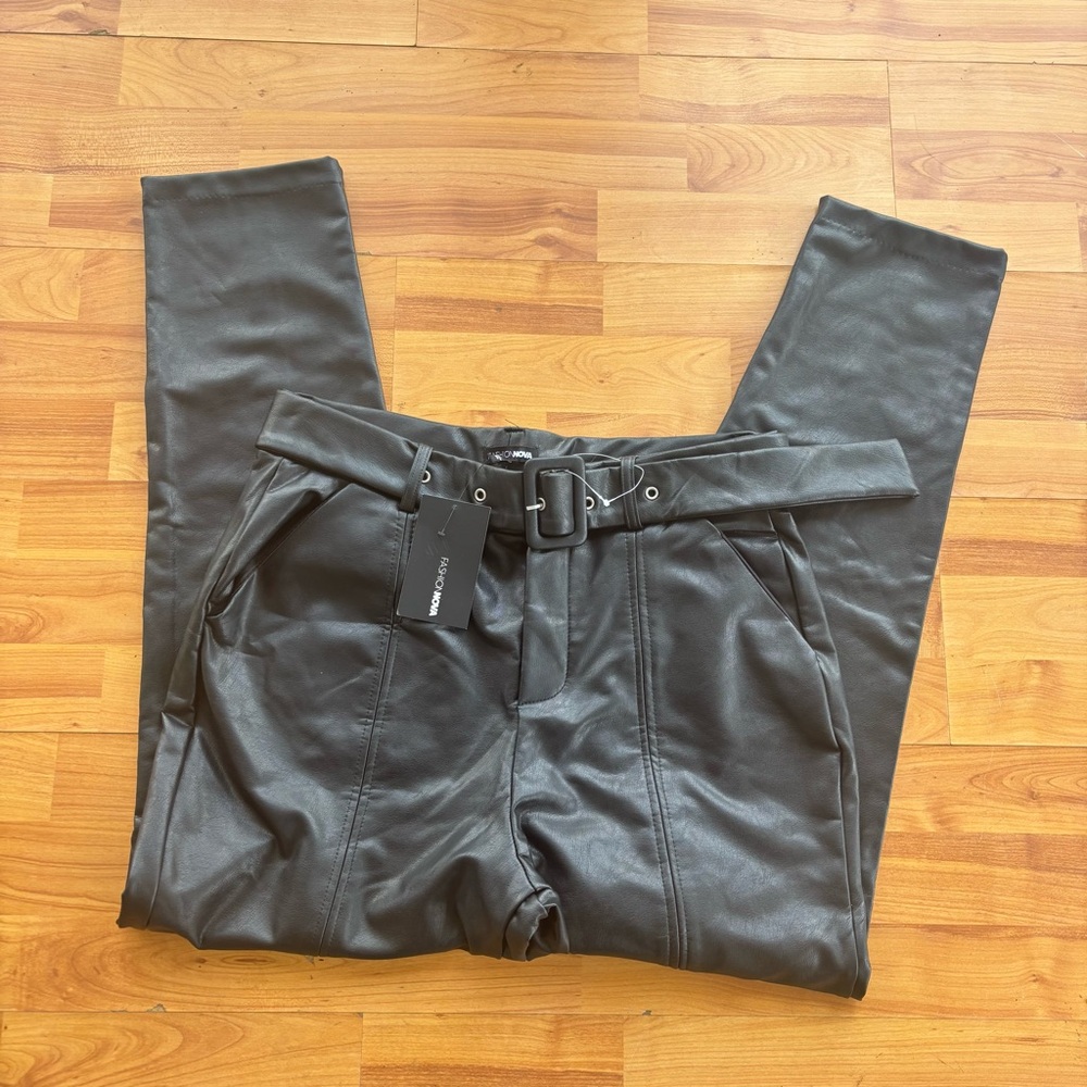 Faux leather Pants
